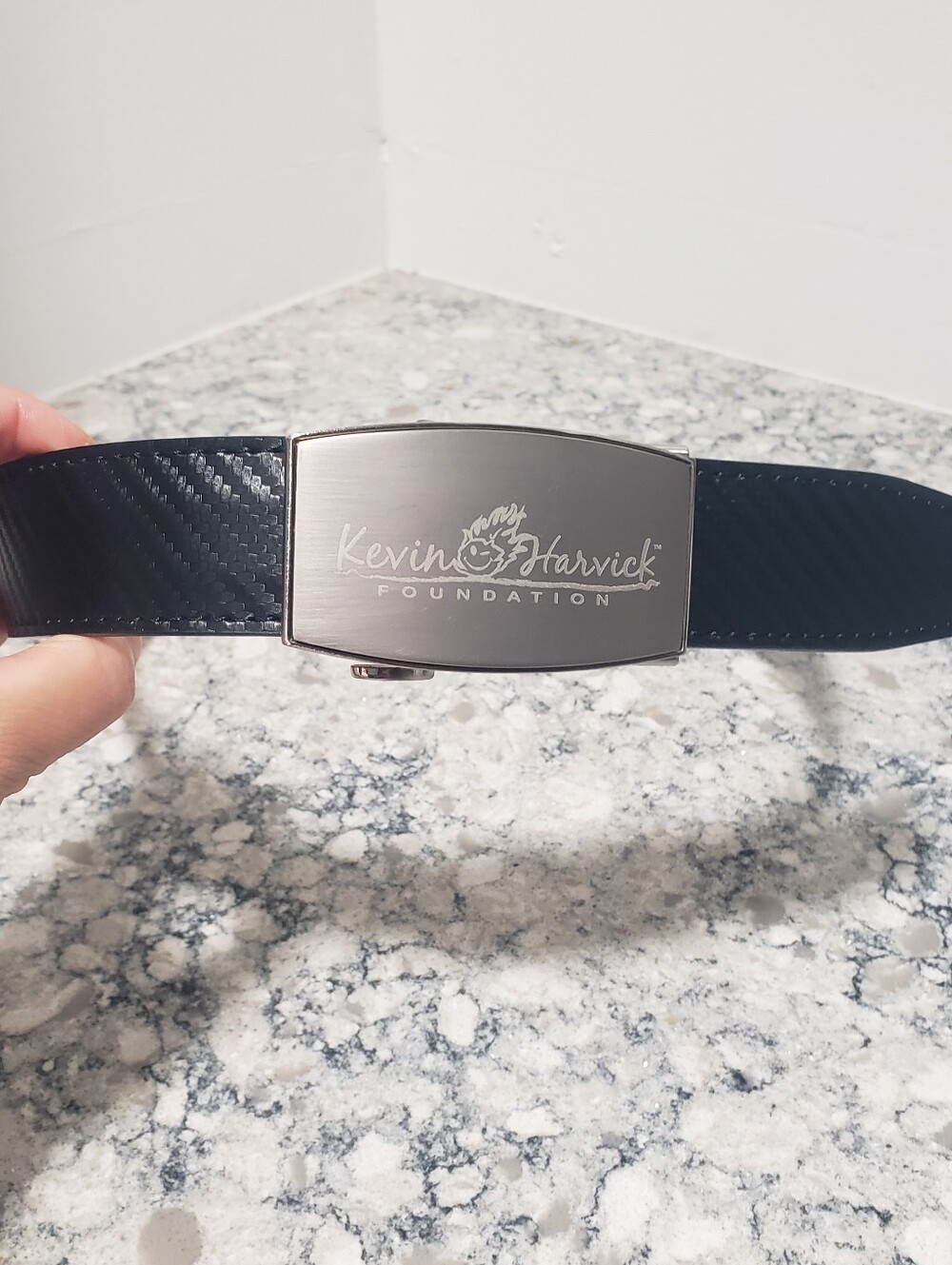 Nexbelt Kevin Harvick Foundation Ratchet Belt With Silver-tone Buckle